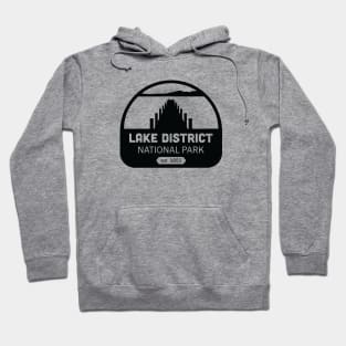 Lake District National Park Logo Badge Design Hoodie